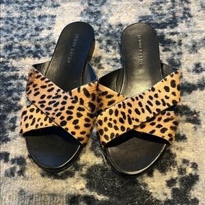 Jenni Kayne Leopard Print Sandals